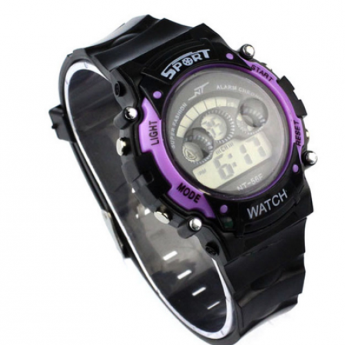 Waterproof Light Electronic Wrist Watch