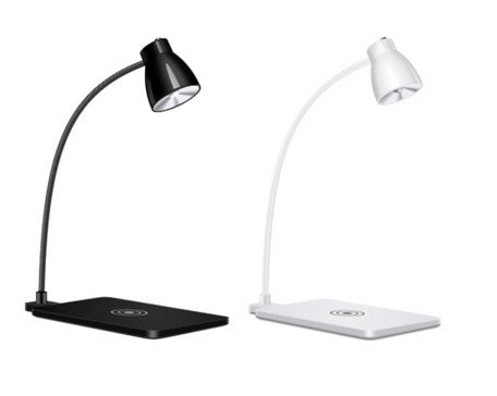 Unique LED Table Lamp Qi Wireless Charging